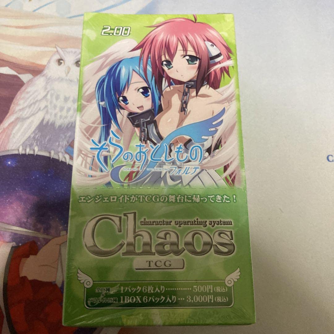 chaostcg そらのおとしもの　19パック Amazon.co.jp: Chaos TCG そらのおとしもの ボックス パック : おもちゃ